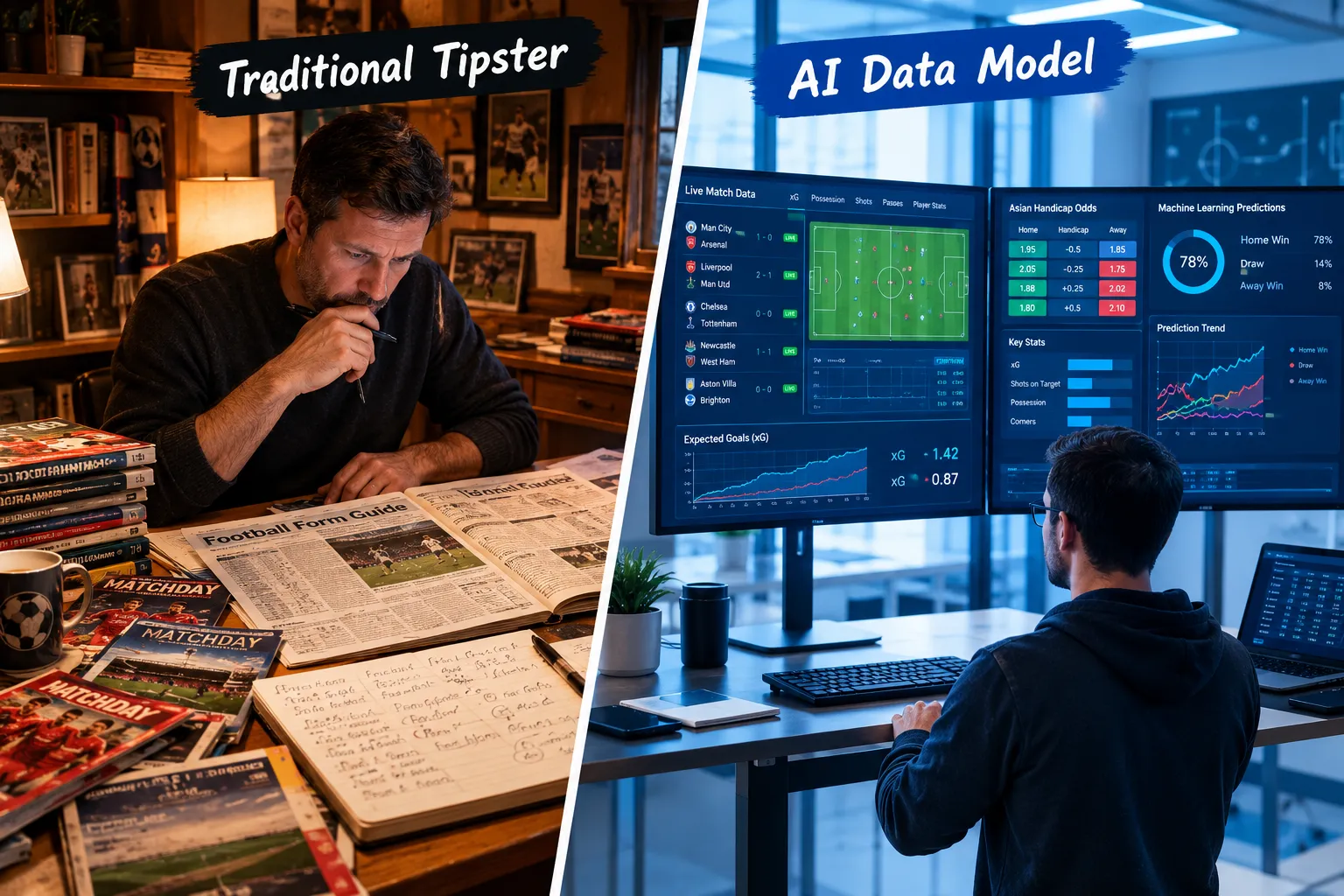 How Do Data-Driven Predictions Compare to Traditional Tipsters?