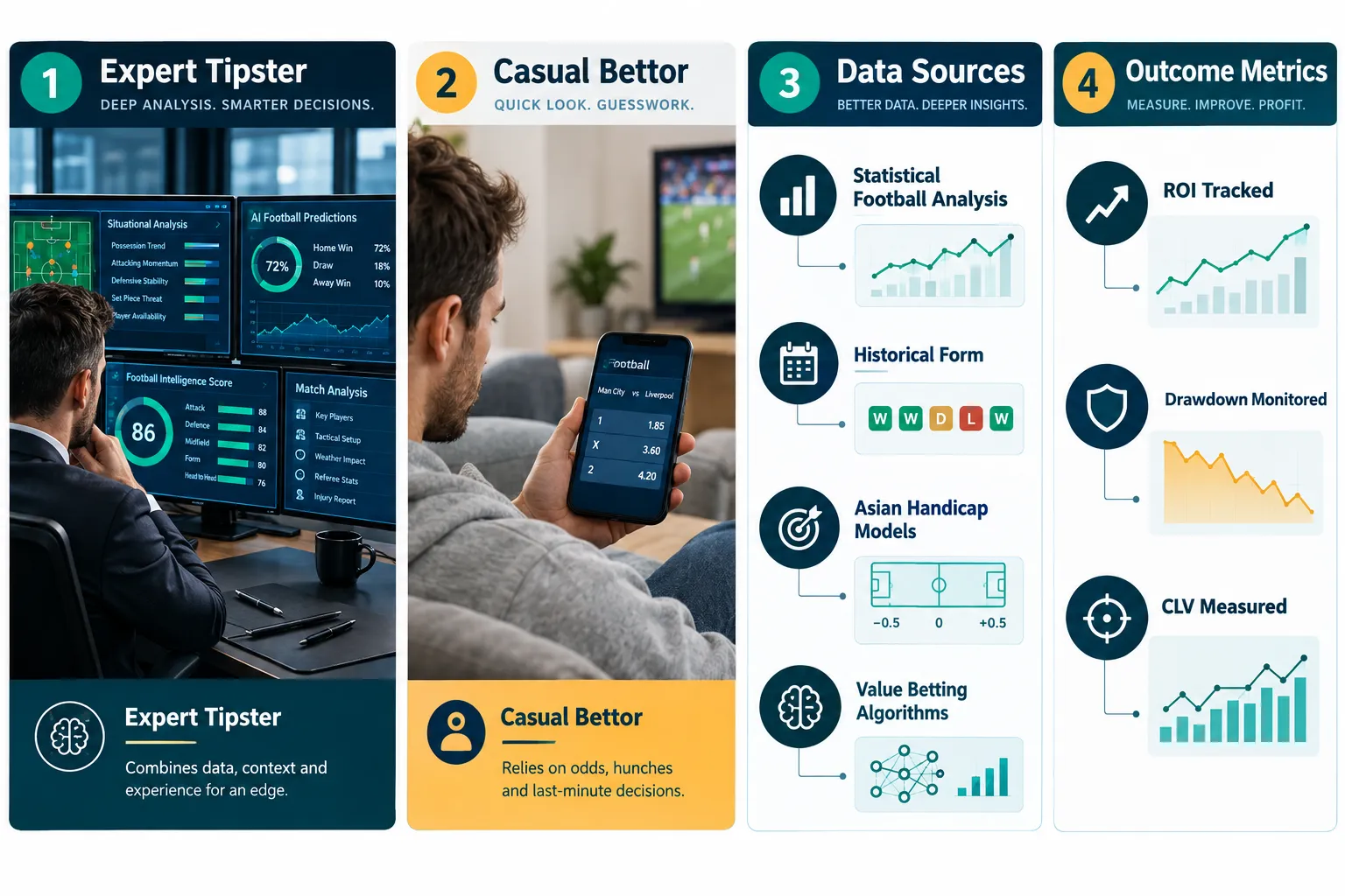What Makes a Good Football Tipster vs a Bad One
